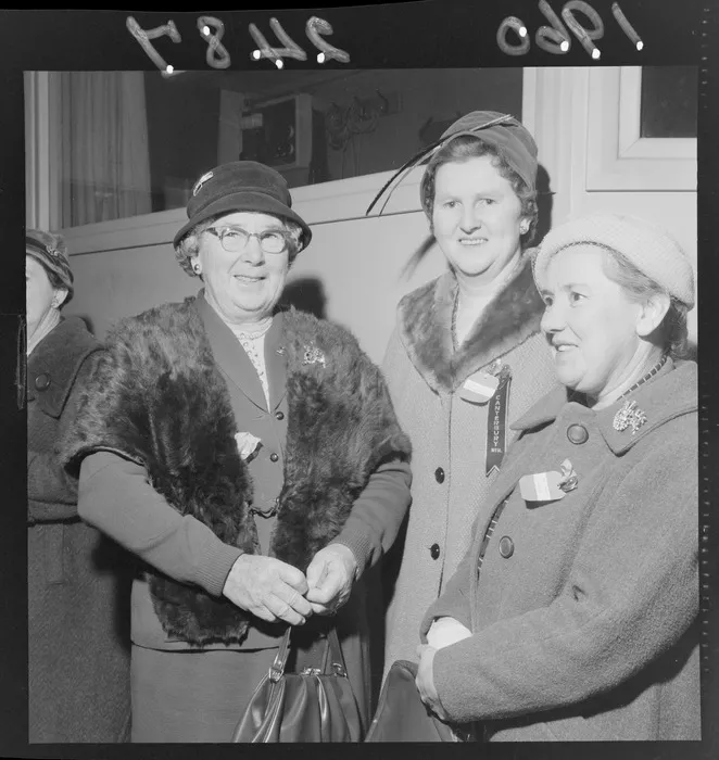 Women at the Federated Farmers Women's Division conference at Town Hall, Wellington