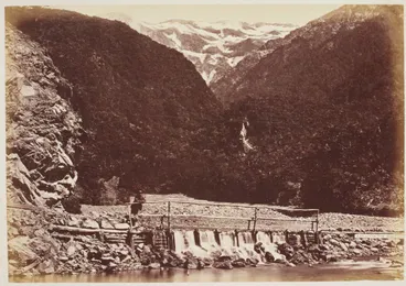 Image: The Bealey, Hokitika Coach Road. From the album: Scenes of New Zealand