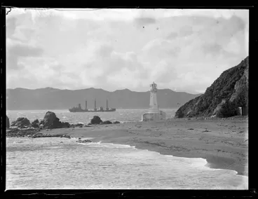 Lower Pencarrow Lighthouse, Wellington, 1932 Image: Lower Pencarrow Lighthouse, Wellington, 1932