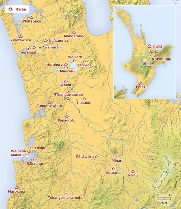 Kīngitanga poukai visits, 2010