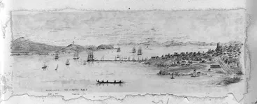 Image: Waitematā Harbour, 1861