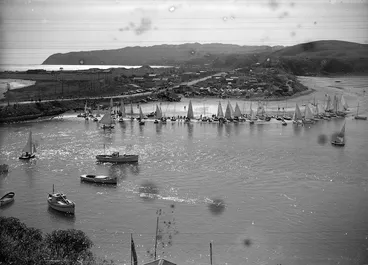 Image: Yachts on Porirua Harbour, Paremata