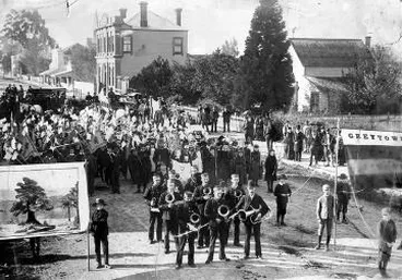 Image: Parade in Greytown to mark first Arbor Day