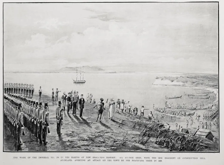 The Work Of The Imperial Troops In The Making Of New Zealand's History