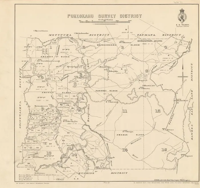 Pukeokahu Survey District [electronic resource].