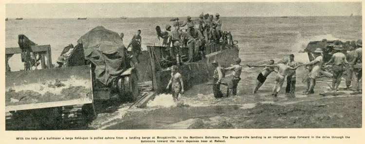 Americans strike hard in Central Pacific with landings on strongly-defended Gilbert Islands