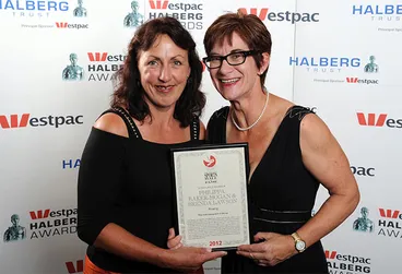 Brenda Lawson and Philippa Baker inducted into the Sports Hall of Fame Image: Brenda Lawson and Philippa Baker inducted into the Sports Hall of Fame