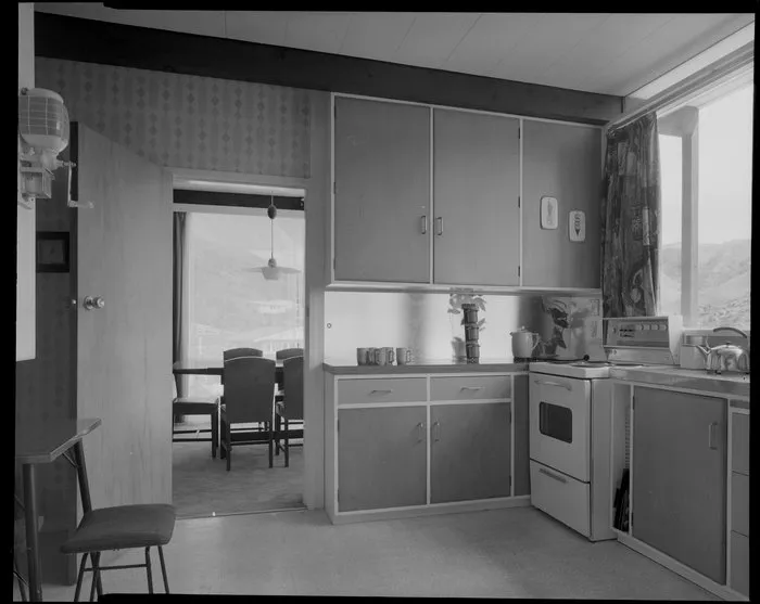 Kitchen of Utting house [Wellington?]