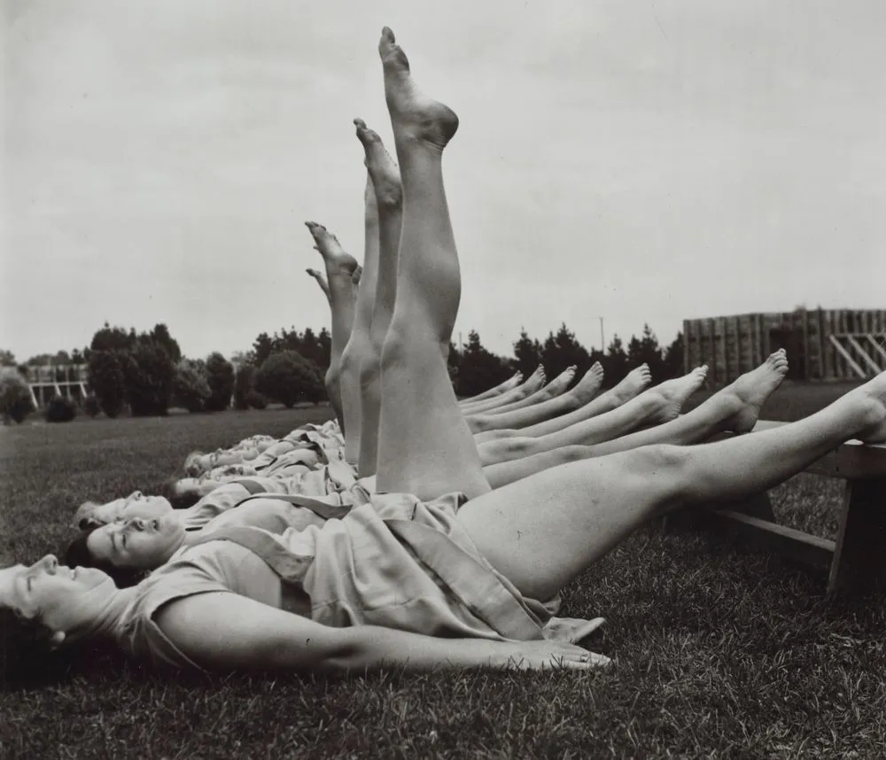 Trainee physical education teachers, March 1944. From the portfolio: PhotoForum - John Pascoe