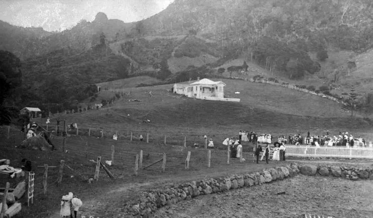 Boxing Day picnic excursion, Little Huia.