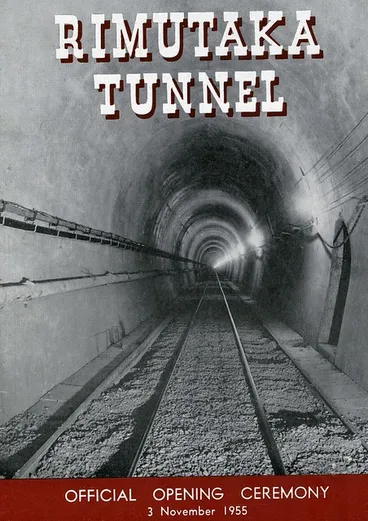 Image: Rimutaka Tunnel Opening Ceremony, 3 November 1955