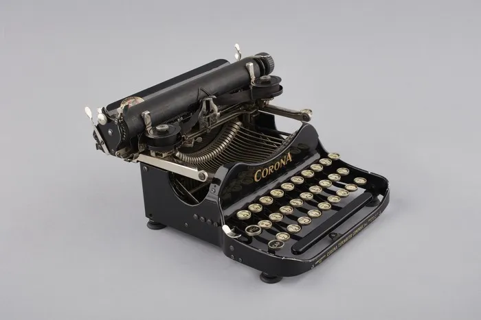 Corona Typewriter formerly owned by writer Katherine Mansfield