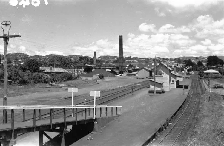 New Lynn railway station, 1962