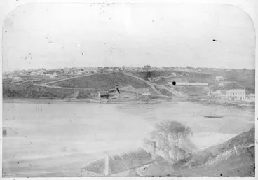 Image: Mechanics Bay and Parnell, 1855