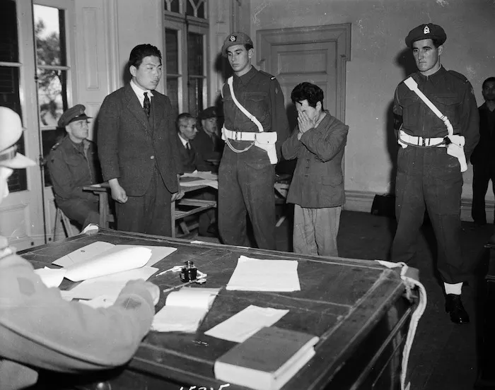 Korean charged with improper possion of American cigarettes