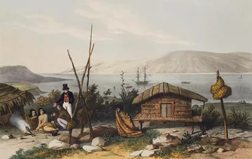 Image: Village of Parkuni, River Hokianga