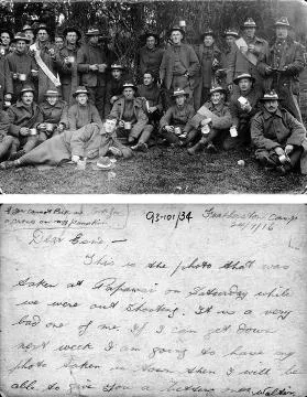 Postcard from Featherston Camp