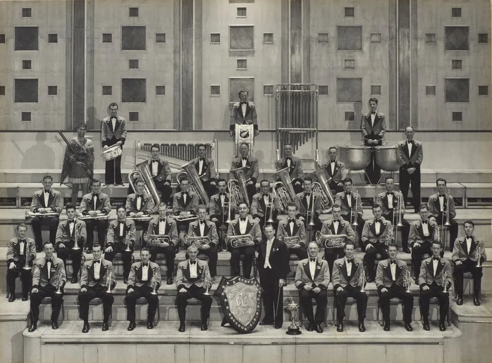 Photograph of the National Band of New Zealand