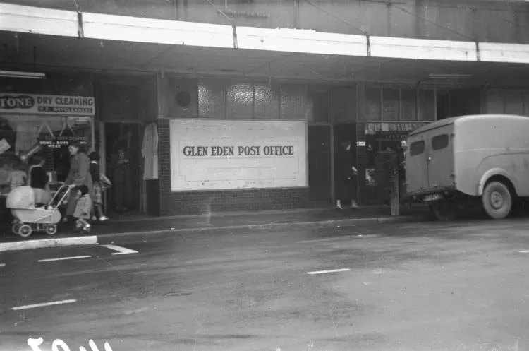 Glen Eden Post Office in Routley's Buildings.