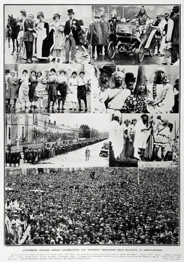 Image: Canterbury College Jubilee Celebrations And Students' Procession Held Recently In Christchurch