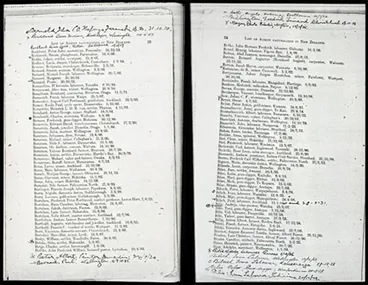 Image: Naturalisation lists