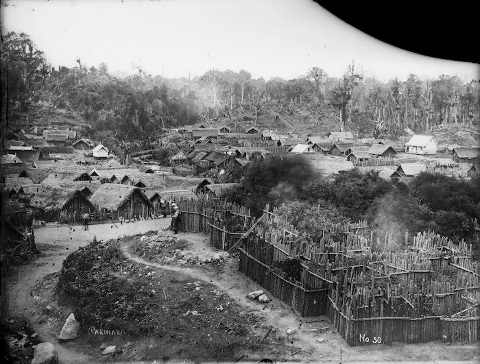 Overlooking Parihaka Pa