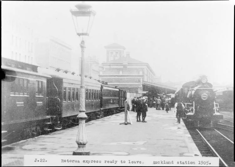Queen Street Railway station, 1905