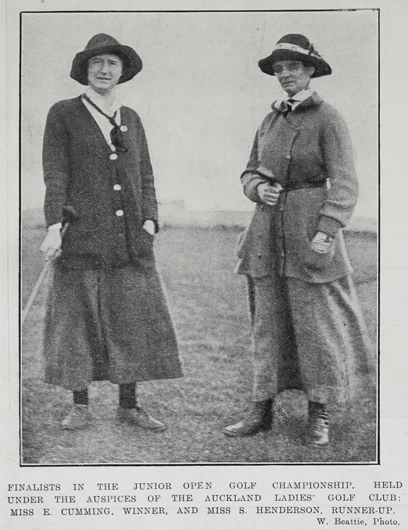 Finalists In The Junior Open Golf Championship
