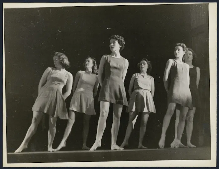 Members of New Dance Group performing