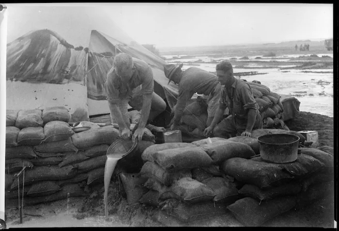 Divisional Signals flooded out, Egypt