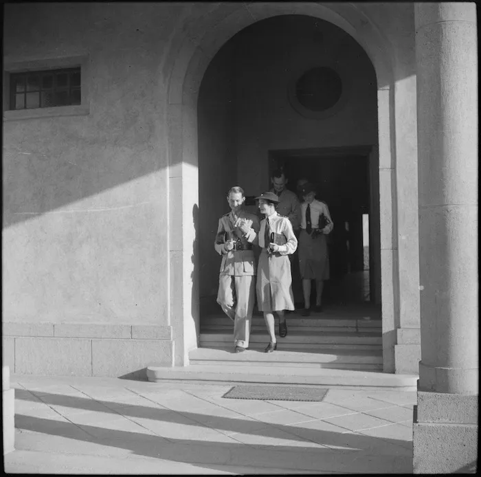 Wedding of Miss M L Paul to Major J A Bretherton at All Saint's Cairo - Photograph taken by G Bull