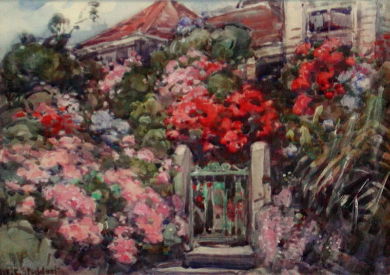 House in a Summer Garden