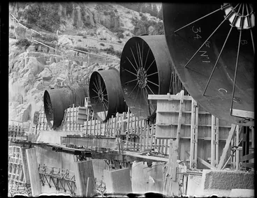Image: Hydro station at Maraetai