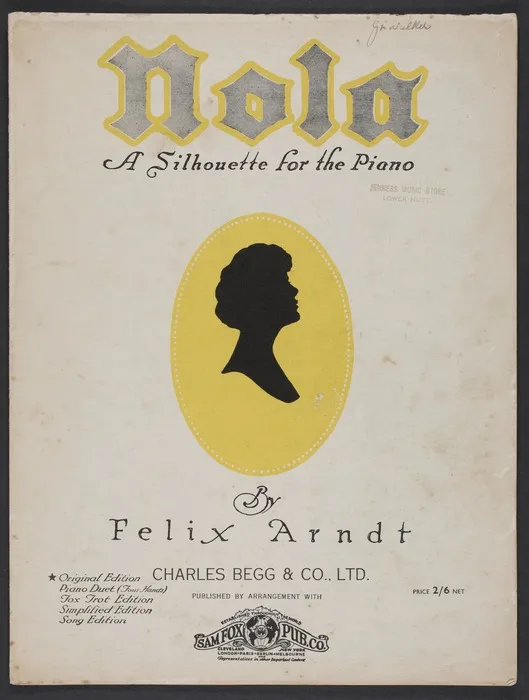 Nola : a silhouette for the piano / by Felix Arndt.
