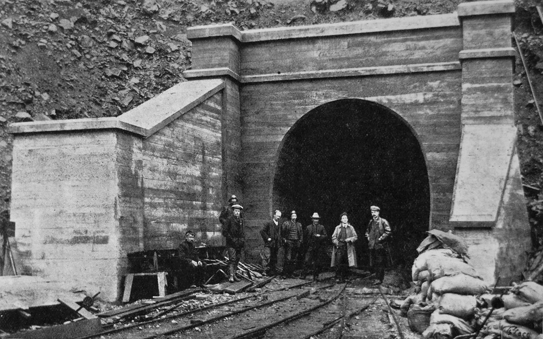 The first completed portion of the Arthur's Pass Tunnel