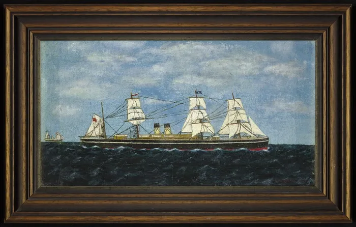 Lennox, J, fl 1884 :[The 'Arawa'. 1884]