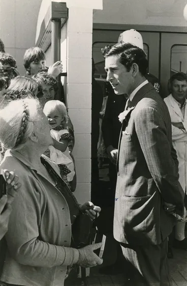 Image: Prince Charles visiting Palmerston North