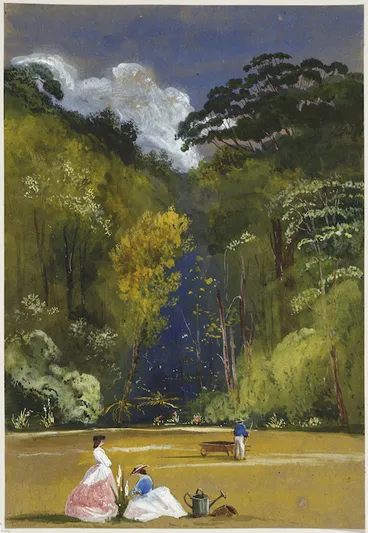 Image: Fox, William 1812-1893 :Lower Westoe Rangitikei 1860