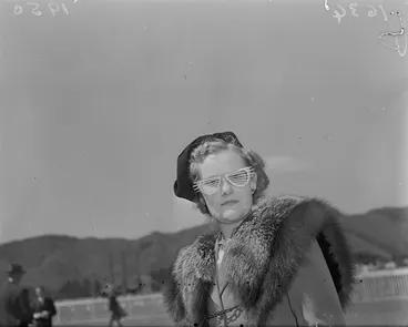 Image: Woman at Trentham races