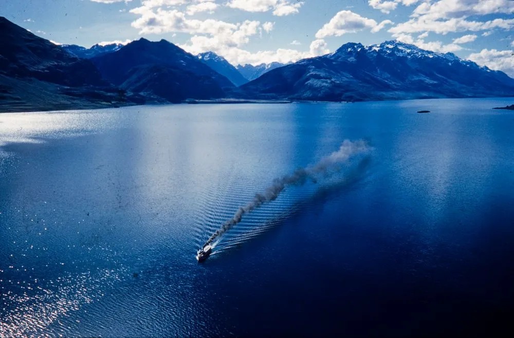 S.S. Earnslaw on Lake Wakatipu