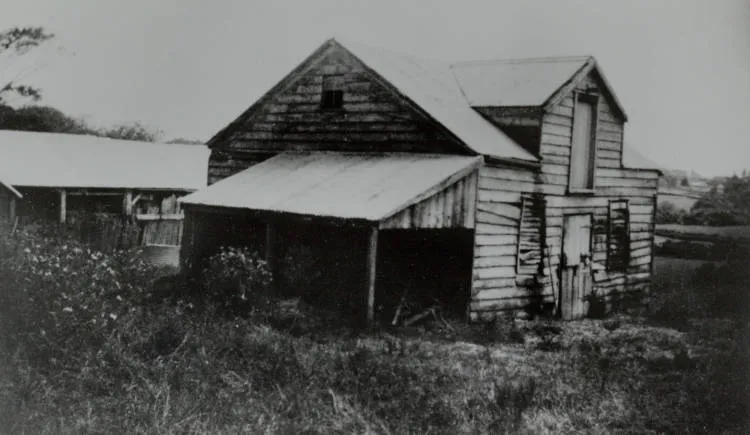 Barn at Haughill Farm, Howick, 1950s