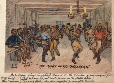 Image: The dance of the shearers