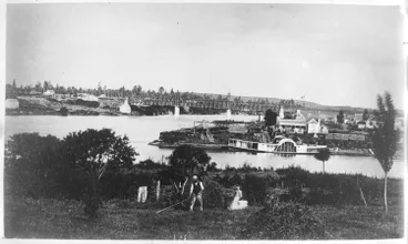 Image: Ngāruawāhia on the Waikato River