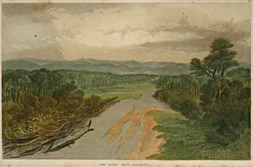 Image: The Upper Hutt District in the 1840s, by S.C. Brees
