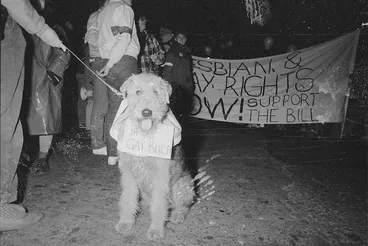 Image: March in support of homosexual law reform