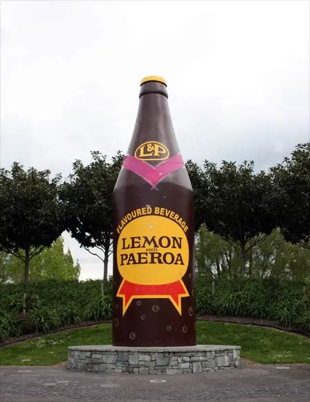 Paeroa: L&P bottle, 2010