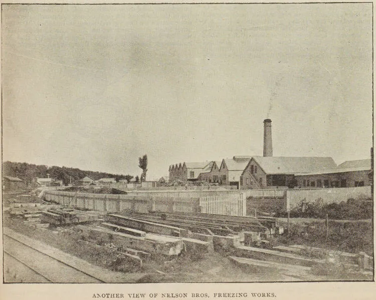 Another view of Nelson Bros. freezing works