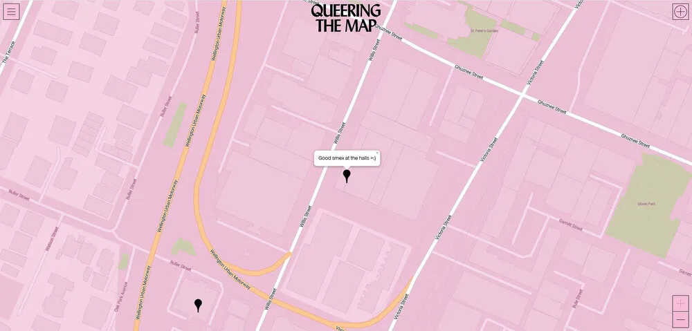 Queering the Map Cumberland House pin 1