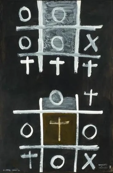 Image: Noughts and crosses, series 1, no. 1