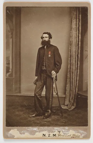 Image: Major C. Heaphy, V.C. about 1870